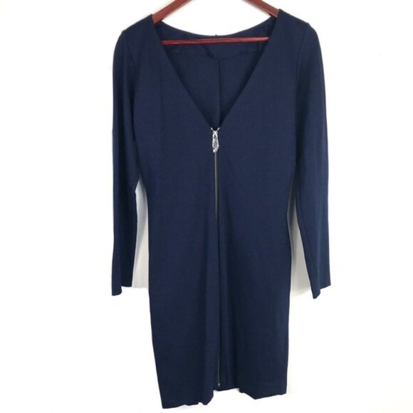 Amanda Uprichard Long Sleeve Bodycon Dress - Picture 2 of 4